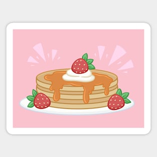 Strawberry Pancakes Magnet